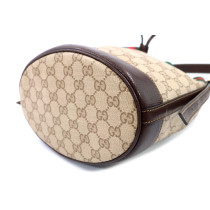 Gucci Venice GG Beige Bucket Bag