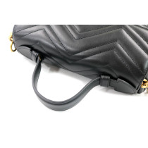 구찌 마몬트 블랙 레더