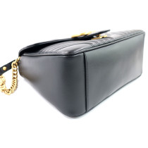 구찌 마몬트 블랙 레더