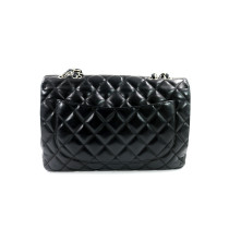 Chanel Timeless Jumbo Schwarzes Leder