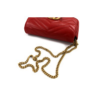 Gucci Marmont Mini Pelle Rossa