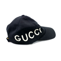 Gucci Baumwollhut Schwarz
