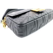 Fendi Baguette Black Leather