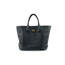 Dolce & Gabbana Tote Bag Leder Grau