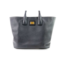 Dolce & Gabbana Tote Bag Leder Grau