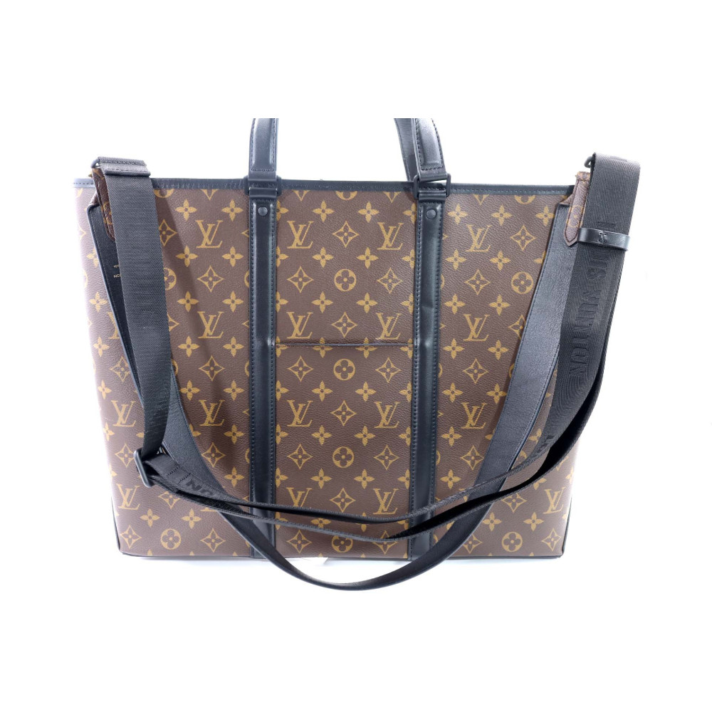 Louis Vuitton Weekend GM Macassar Tote Monogram