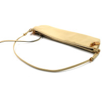 Prada Cream Leather Baguette