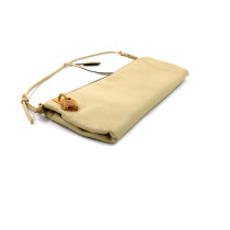 Prada Cream Leather Baguette