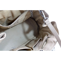 Prada Shopping Pelle Beige