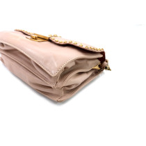 Prada Powder Pink Leather Shopping Bag