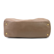 Prada Tote Shopping en Cuir de Cerf Visone