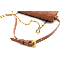 Fendi Woc Baguette Leder Rosa