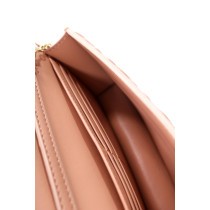 Fendi Woc Baguette en Cuir Rose