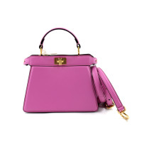 Fendi Peekaboo Iseeu Leder Lila