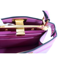 Fendi Peekaboo Iseeu Leder Lila