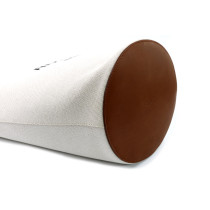 Saint Laurent Rive Gauche White Canvas Shopping