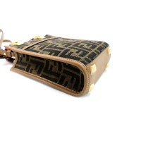 Fendi Sunshine Mini Tela Marrone