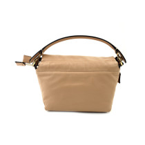 Fendi Mamma Baguette Small Leder Rosa Puder