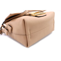 Fendi Mamma Baguette Small Cuir Rose Poudré