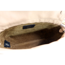 Fendi Mamma Baguette Small Leder Rosa Puder