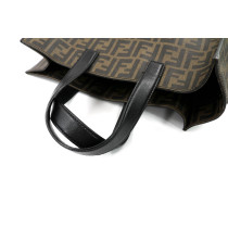 Fendi Shopping Tote Bag Zucca Braun