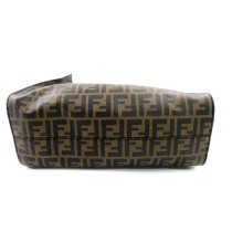 Fendi Shopping Tote Bag Zucca Marron