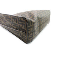 Fendi Shopping Tote Bag Zucca Brown