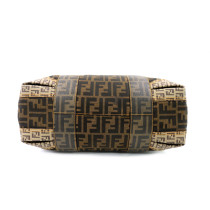 Fendi Bauletto Boston Zucca Marrone e Beige