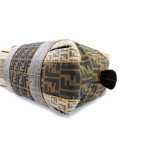 Fendi Bauletto Boston Zucca Marrone e Beige