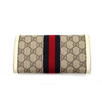 Gucci Brieftasche Ophidia GG Beige