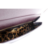 Dolce & Gabbana Sicily Medium Cuir Saffiano Bourgogne