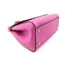 Dolce & Gabbana Sicily Medium Cuir Saffiano Fuchsia