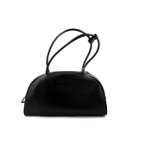 Miu Miu Beau Large Black Leather