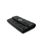 Portefeuille Dior Orchid Cuir Noir