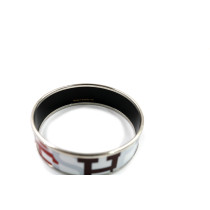 Hermes Emaille-Armband aus Metall und Email