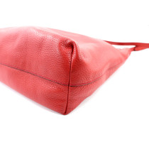Prada Tote Daino Pelle di Vitello Rossa