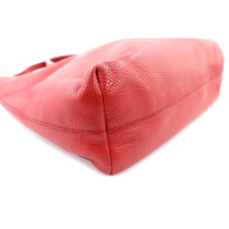 Prada Tote Daino Pelle di Vitello Rossa