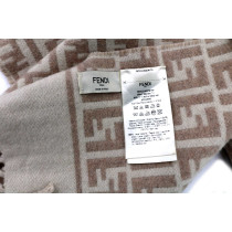 Fendi Écharpe Laine Beige