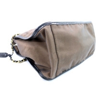 Chloe Tote Haley Tela Marrone