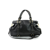 Miu Miu Lux Box Bag Pelle di Vitello Nera
