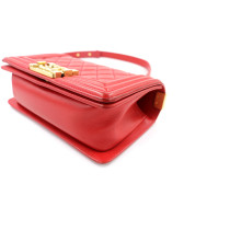 Chanel Boy Cuir de Veau Rouge