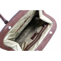 Prada Shopping Canapa Tela Beige