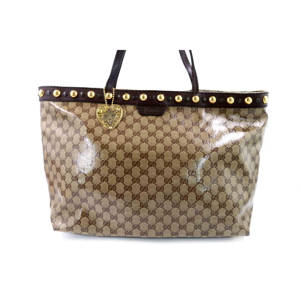 Gucci Babouska GG Crystal Marrone