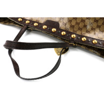 Gucci Babouska GG Crystal Brown