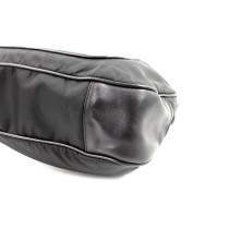 Prada Vintage Black Canvas Hobo