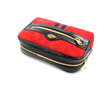 Gucci Sac Banane Ophidia Cuir Suédé Rouge