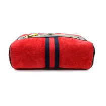 Gucci Marsupio Ophidia Pelle Scamosciata Rossa