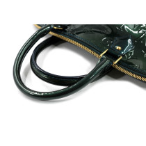 Louis Vuitton Alma GM Vernis Green