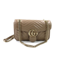 Gucci Marmont Pelle Tortora