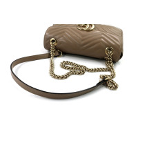 Gucci Marmont Pelle Tortora